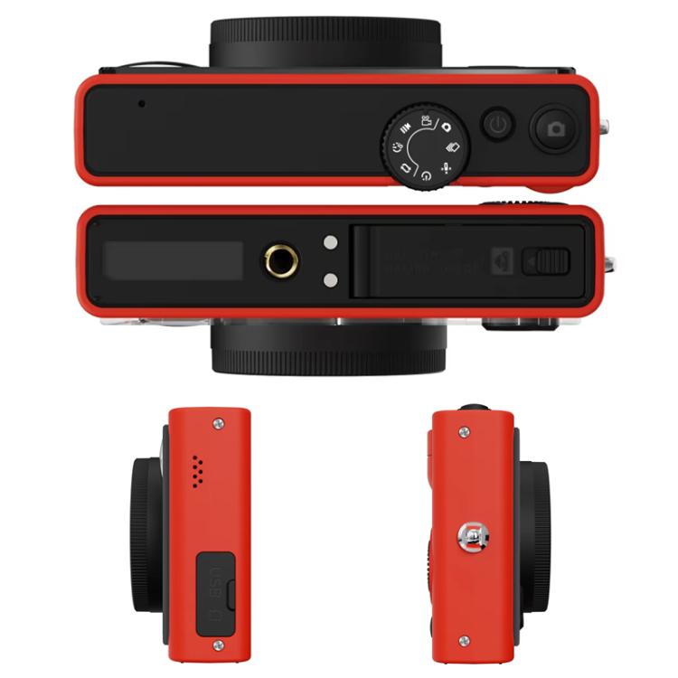 Fotocamera digitale 5K WiFi 72MP Doppia lente Messa a fuoco automatica Zoom digitale 18X Filtri colore per studenti CCD Fotocamera di bellezza