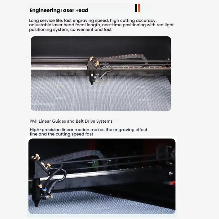 Macchina per incisione laser CO2 3020B per lavorazione del legno e della pelle, spina UE