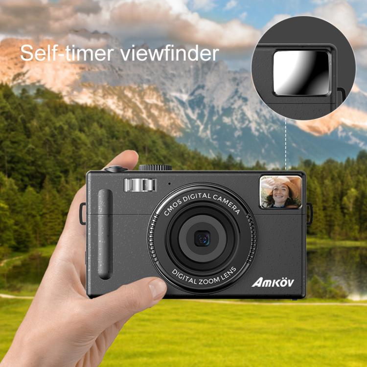 AMKOV CD-R1 24MP HD Pixel Shooting Student Camera 1080P Video Registrazione CCD Foto Video HD Camera