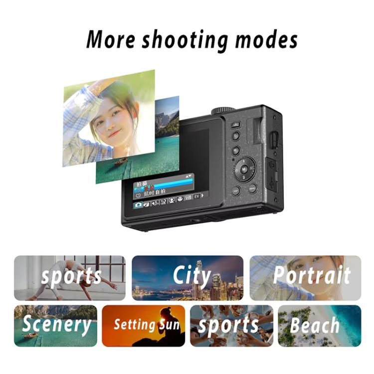 AMKOV CD-R1 24MP HD Pixel Shooting Student Camera 1080P Video Registrazione CCD Foto Video HD Camera