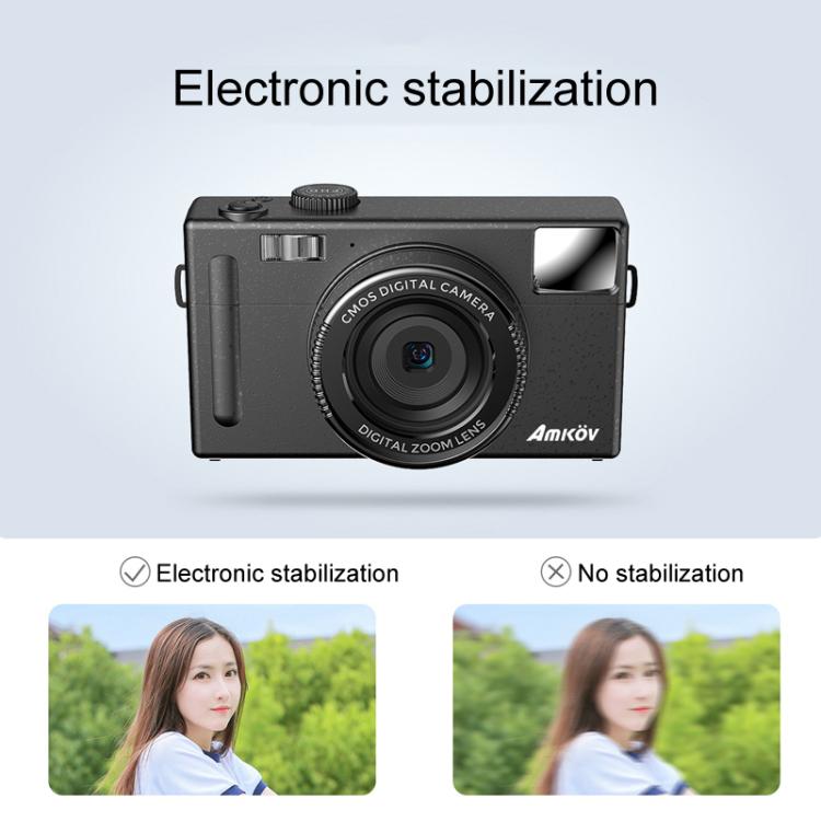 AMKOV CD-R1 24MP HD Pixel Shooting Student Camera 1080P Video Registrazione CCD Foto Video HD Camera