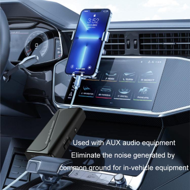 Ricevitore isolatore di terra comune audio Bluetooth 5.4, anti-interferenza, riduttore di rumore, M29