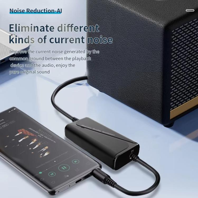 Ricevitore isolatore di terra comune audio Bluetooth 5.4, anti-interferenza, riduttore di rumore, M29