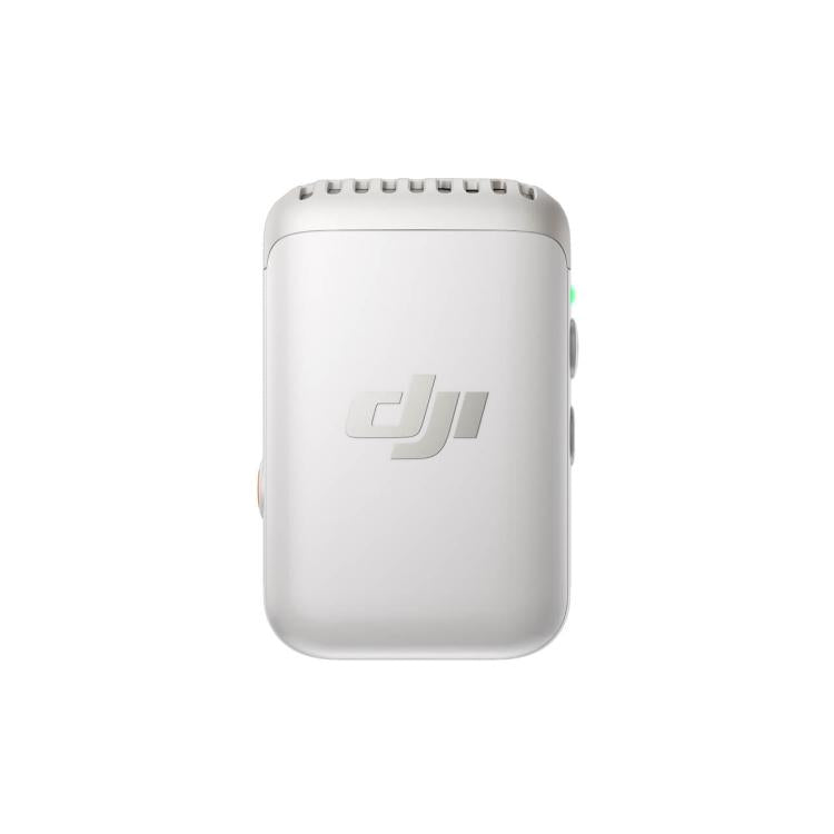 DJI Mic 2 Trasmettitore Connessione Bluetooth ai dispositivi di registrazione, 1 TX (Shadow Black), 1 TX (Pearl White)