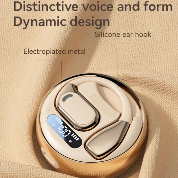 M76 Auricolare Bluetooth con display digitale sopra l'orecchio e traduzione AI intelligente