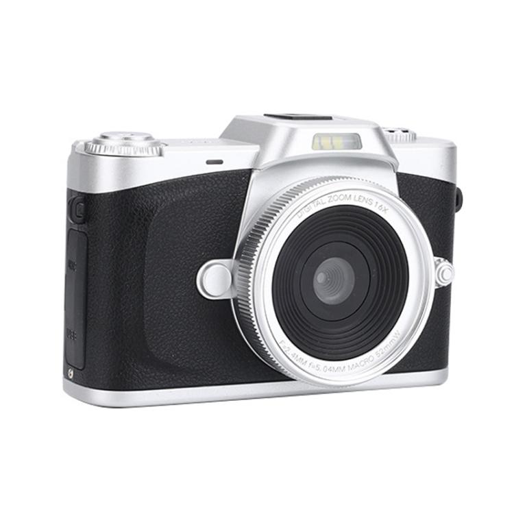 Fotocamera digitale da 68 MP, studente, CCD, portatile, retrò, da viaggio, per principianti, con schermo a ribalta e scheda di memoria