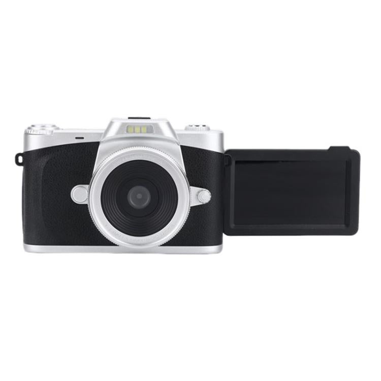 Fotocamera digitale da 68 MP, studente, CCD, portatile, retrò, da viaggio, per principianti, con schermo a ribalta e scheda di memoria