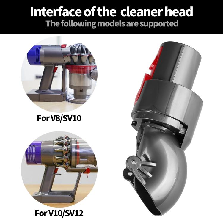 Connettore della testina di aspirazione Interfaccia di alimentazione Parti di riparazione dell'aspirapolvere, For Dyson V8 V10 Direct Drive, For Dyson V11 / V15 High Torque, For Dyson V10 Slim / V12 Slim Direct Drive