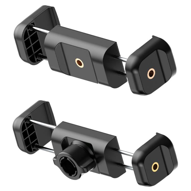Morsetto di estensione telescopico per telefono cellulare con interfaccia filettata da 1/4, Screw Hole + Ball Head, Dual Screw Hole
