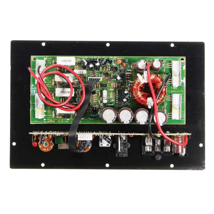PA-80D Amplificatore subwoofer per auto Scheda madre Modulo audio per auto ad alta potenza da 12 V, PA-80D