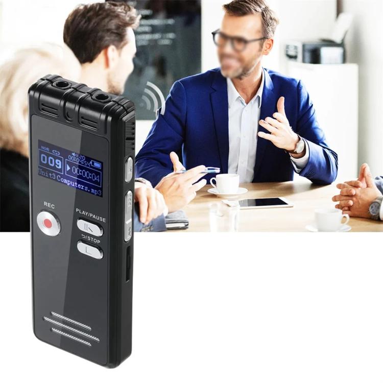 SK6 0,8 pollici schermo LED registratore interviste USB ricaricabile lettore MP3, Without Memory, 32GB