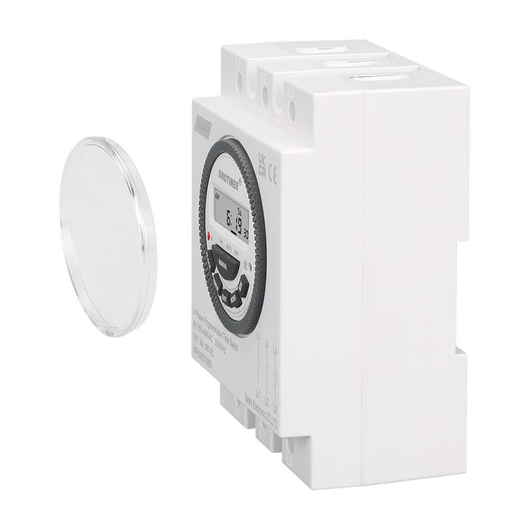 SINOTIMER TM619-380V 16A Interruttore temporizzatore trifase 7 giorni Intervallo minimo programmabile 1 minuto, TM619