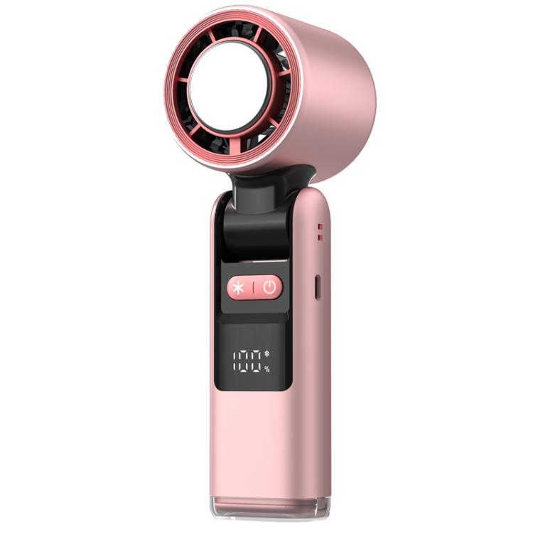 Ventilatore portatile ad alta velocità da 100 marce, mini ventilatore portatile pieghevole ricaricabile tramite USB, piccolo ventilatore con raffreddamento
