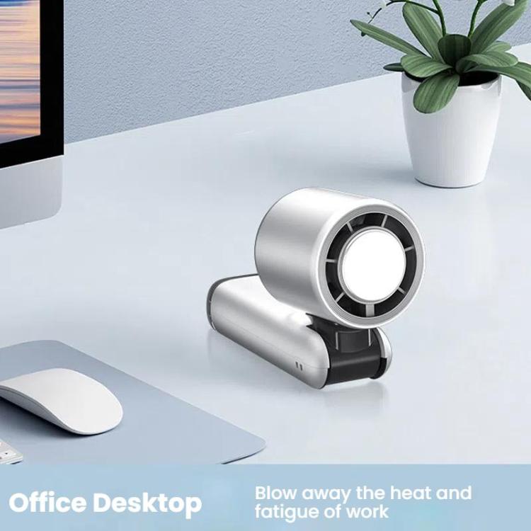 Ventilatore portatile ad alta velocità da 100 marce, mini ventilatore portatile pieghevole ricaricabile tramite USB, piccolo ventilatore con raffreddamento