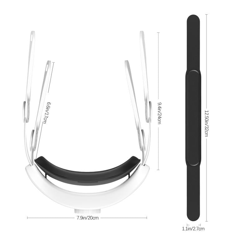 Per Meta Quest 3S VR Headset Elite Head Strap Fascia per la testa regolabile Comfort Decompression