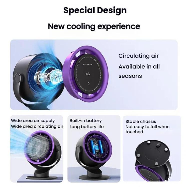 Ventilatore da tavolo a parete con ventola ad alta velocità, grande ventola USB, piccolo ventilatore da uragano