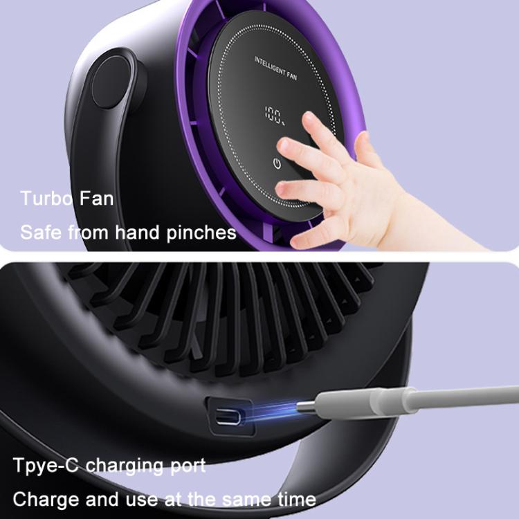 Ventilatore da tavolo a parete con ventola ad alta velocità, grande ventola USB, piccolo ventilatore da uragano