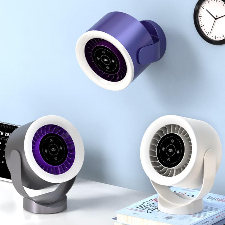 Ventilatore da tavolo, da camera da letto, da cucina, da parete, piccolo, ricaricabile tramite USB, mini ventilatore da tavolo, circolatore