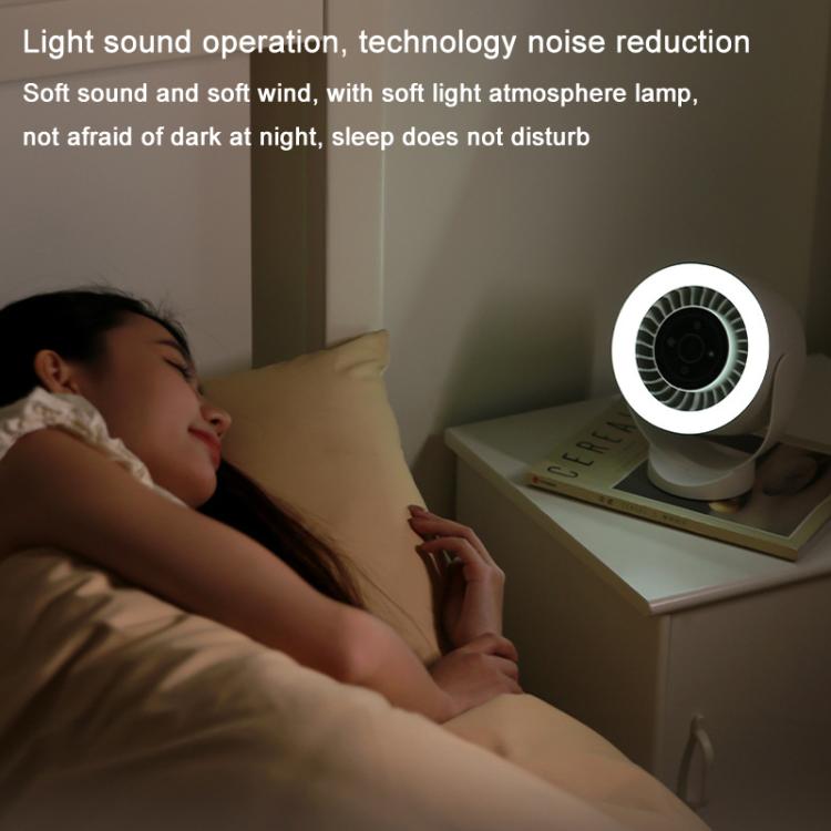 Ventilatore da tavolo, da camera da letto, da cucina, da parete, piccolo, ricaricabile tramite USB, mini ventilatore da tavolo, circolatore