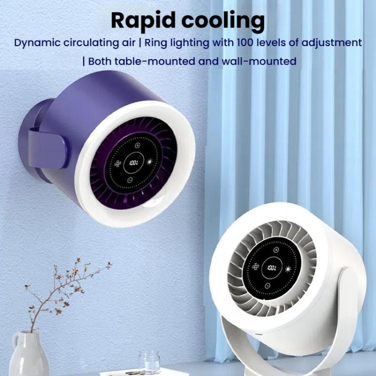 Ventilatore da tavolo, da camera da letto, da cucina, da parete, piccolo, ricaricabile tramite USB, mini ventilatore da tavolo, circolatore