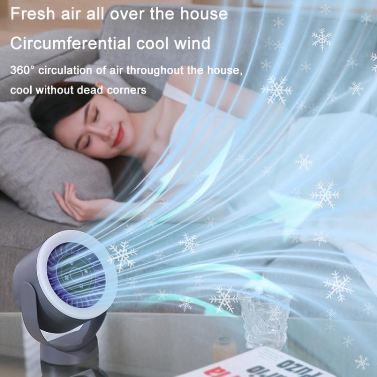 Ventilatore da tavolo, da camera da letto, da cucina, da parete, piccolo, ricaricabile tramite USB, mini ventilatore da tavolo, circolatore