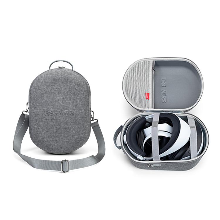 Per PlayStation VR2 Borsa protettiva portatile, Handbag Dark Gray, Handbag Black, Shoulder Strap Dark Gray, Shoulder Strap Black