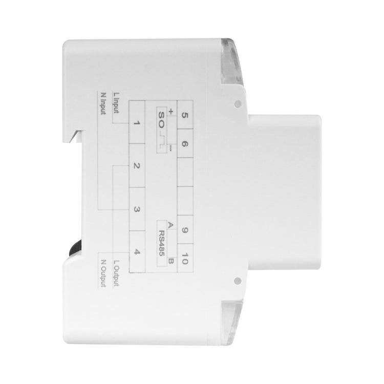 Contatore di energia WiFi Tuya monofase AC 220V, SINOTIMER DDS6619-048 80A With Switch, SINOTIMER DDS6619-047 100A Without Switch