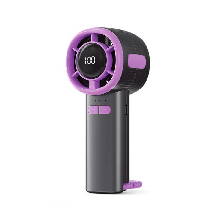 Ventilatore portatile USB con display digitale ad alta velocità a 100 velocità e piccolo ventilatore portatile