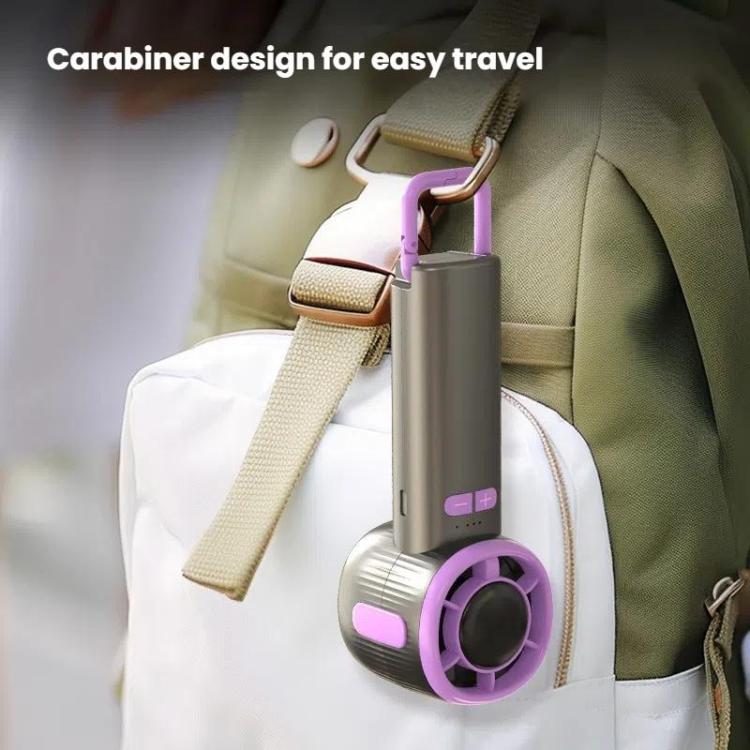 Ventilatore portatile USB con display digitale ad alta velocità a 100 velocità e piccolo ventilatore portatile