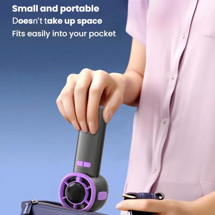 Ventilatore portatile USB con display digitale ad alta velocità a 100 velocità e piccolo ventilatore portatile