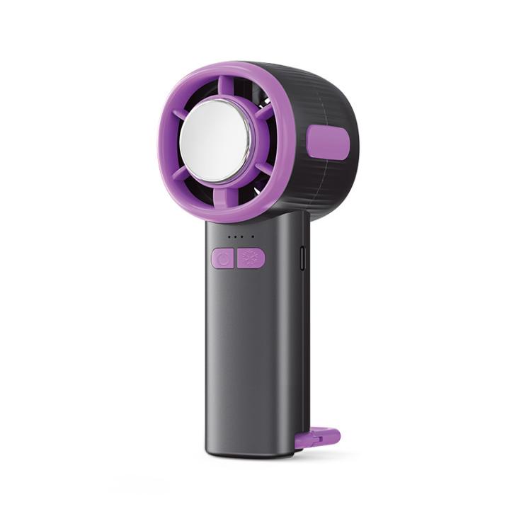 Ventilatore di raffreddamento a semiconduttore con display digitale ad alta velocità a 3 velocità, piccolo ventilatore portatile USB