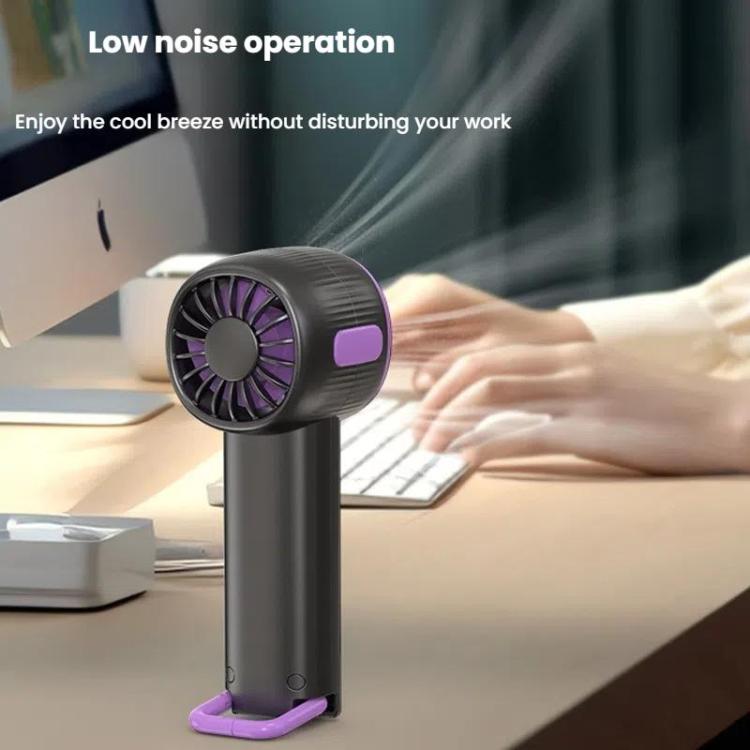 Ventilatore di raffreddamento a semiconduttore con display digitale ad alta velocità a 3 velocità, piccolo ventilatore portatile USB