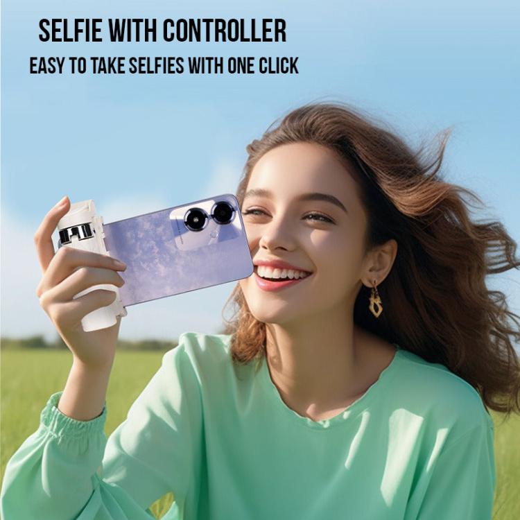 Mini Selfie Stick tascabile 3 in 1 con impugnatura estensibile e treppiede per telefono con telecomando Bluetooth