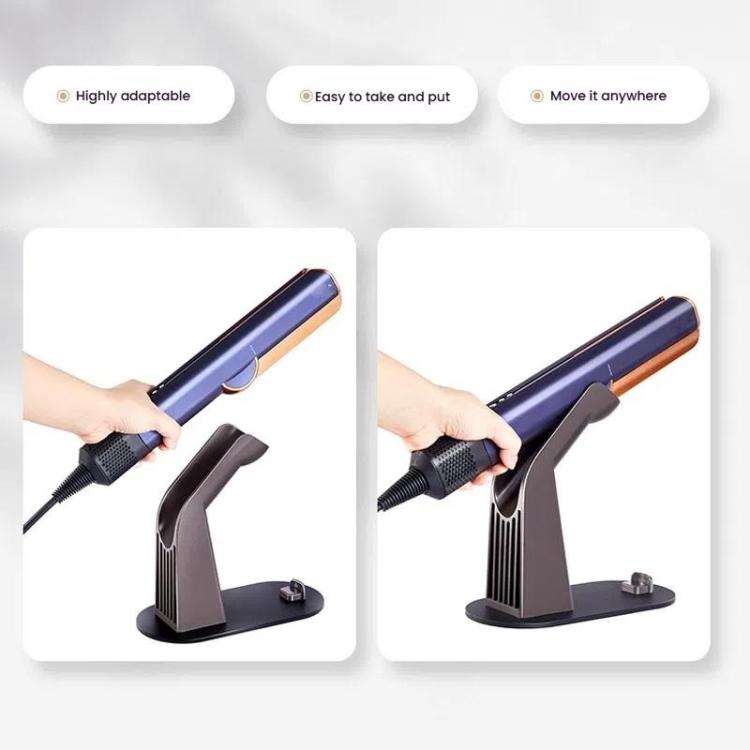 Per Dyson Airstrait Piastra HT01 Supporto verticale da tavolo con vano porta-caricabatterie