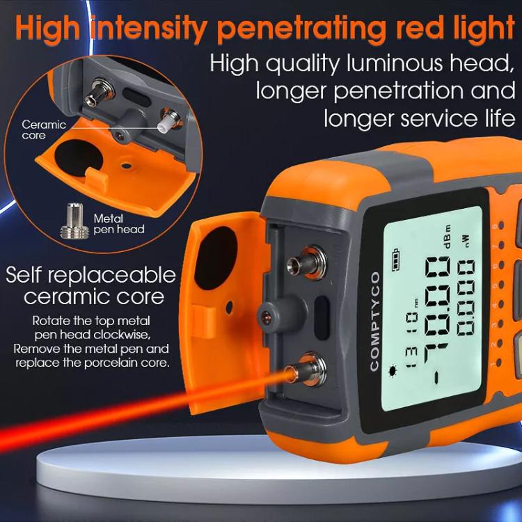 Misuratore di potenza ottica mini 4 in 1, macchina integrata a luce rossa, apparecchiatura di prova di potenza portatile, M70 1mw, M70 10mw, M70 15mw, M70 20mw, M70 30mw, M70 50mw, M50 1mw, M50 10mw, M50 15mw, M50 20mw, M50 30mw, M50 50mw