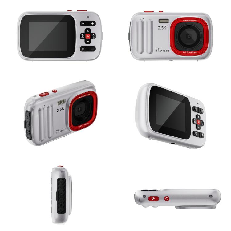 Fotocamera digitale HD da 72 MP, 2,4 pollici, ascolto MP3, foto e video, zoom 16x DV