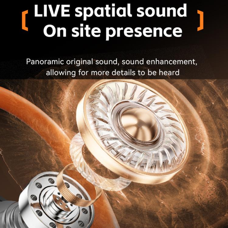 M113 AI Translation Auricolare Bluetooth Auricolare con gancio per l'orecchio Traduzione in tempo reale Auricolari 144 Traduttore vocale