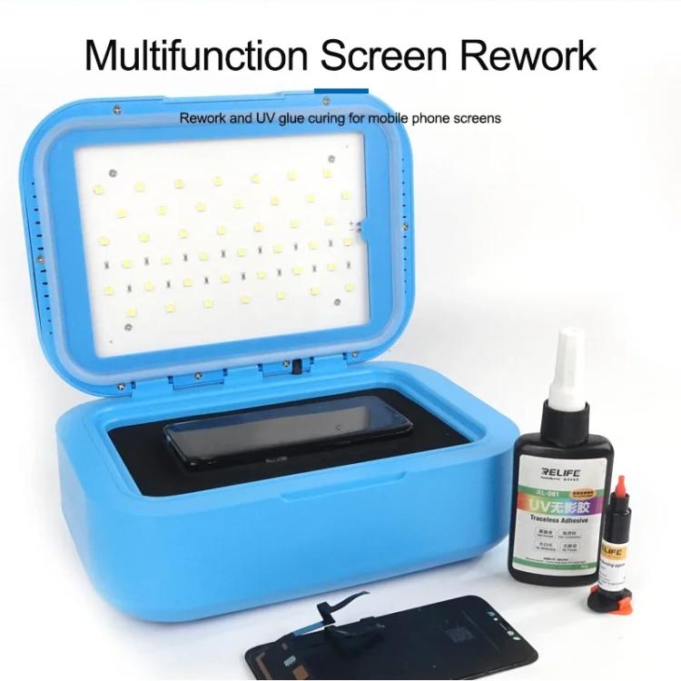 SUNSHINE S-918B Plus UV Curing Box Schermo LCD per telefono cellulare OCA Bonding Macchina laminata sottovuoto, SUNSHINE S-918B Plus (US Plug 110V), SUNSHINE S-918B Plus (EU Plug 220V)