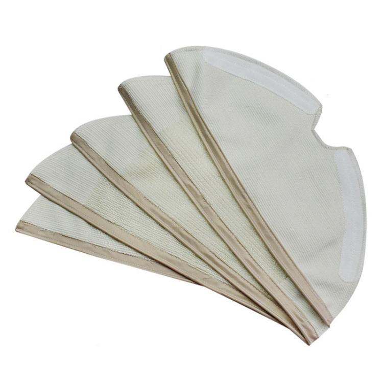 2 pezzi/confezione straccio mop pad per aspirapolvere Xiaomi Mi Smart Robot 2a generazione S50 S51, 30x11cm