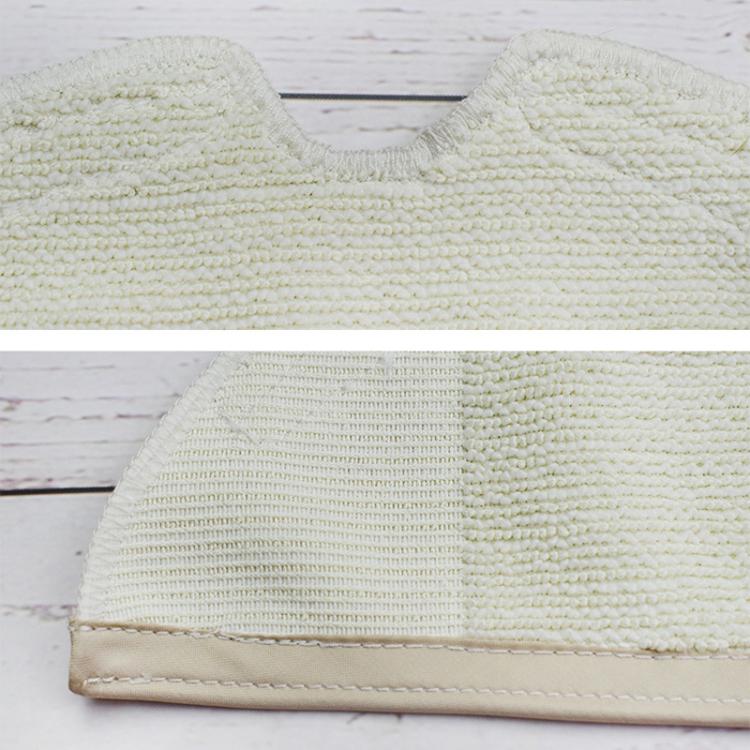 2 pezzi/confezione straccio mop pad per aspirapolvere Xiaomi Mi Smart Robot 2a generazione S50 S51, 30x11cm