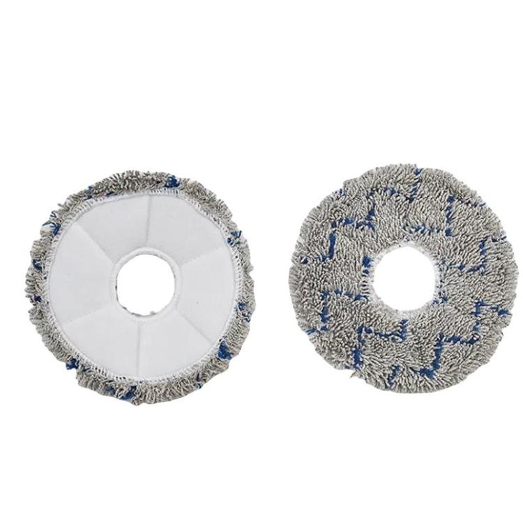 2 pezzi/confezione di panni per mocio per Ecovacs DEEBOT X1 TURBO / X1 PLUS/ X1 OMNI / T10 TURBO