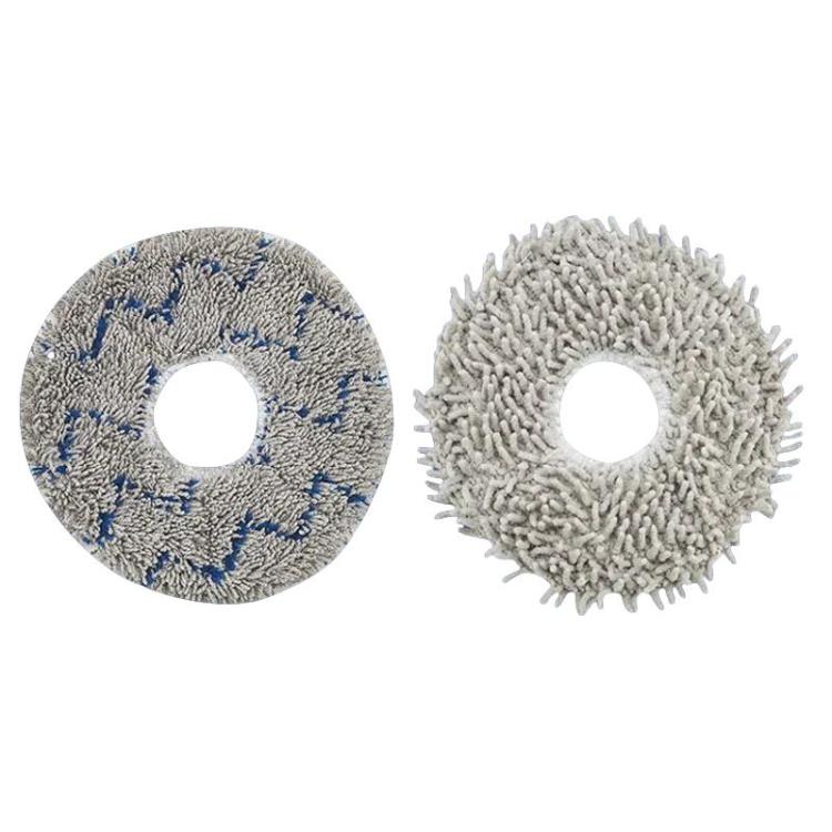 2 pezzi/confezione di panni per mocio per Ecovacs DEEBOT X1 TURBO / X1 PLUS/ X1 OMNI / T10 TURBO