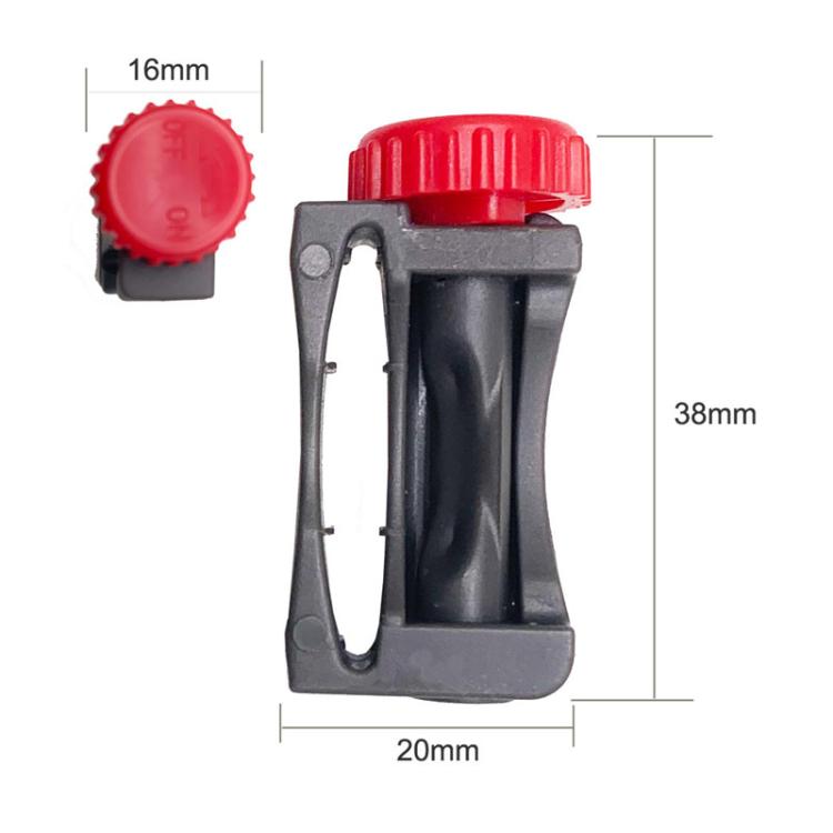 Per Dyson V6 / V7 / V8 / V10 / V11 / V15 / V18 / Slim Supporto per interruttore per aspirapolvere, Round Latch, Flat Latch
