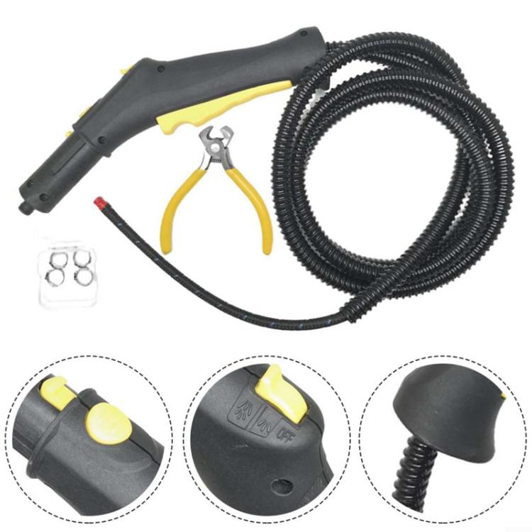 7 pezzi / set per Karcher SC4 / SC2 / SC3 / CTK10 / STK20 pulitore a vapore interruttore maniglia di controllo tubo flessibile
