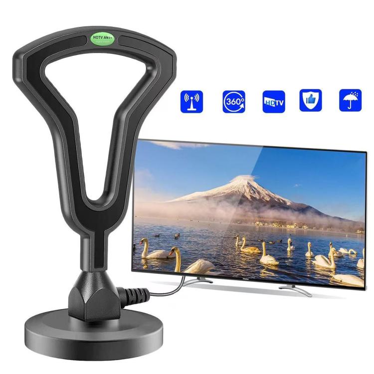 Antenna TV digitale Antenna TV terrestre DVB-T2 Ricevitore segnale interno ed esterno, 5M DVB-T2