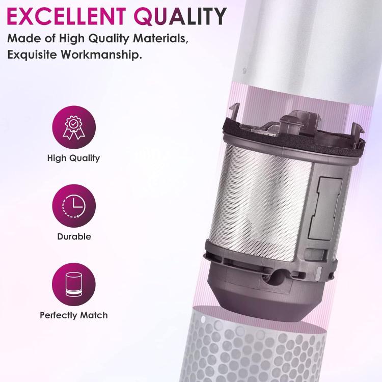 Per Dyson Airwrap HS01 HS05 Hair Styler Filtro Interno Parti di Riparazione, Inner Filter, Inner Filter+Clean Brush