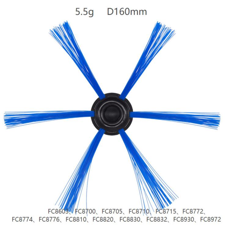 2 pezzi/confezione spazzola laterale per Philips FC8810 8820 8832 FC8972 8974 8976 FC8710 Robot aspirapolvere parti di ricambio