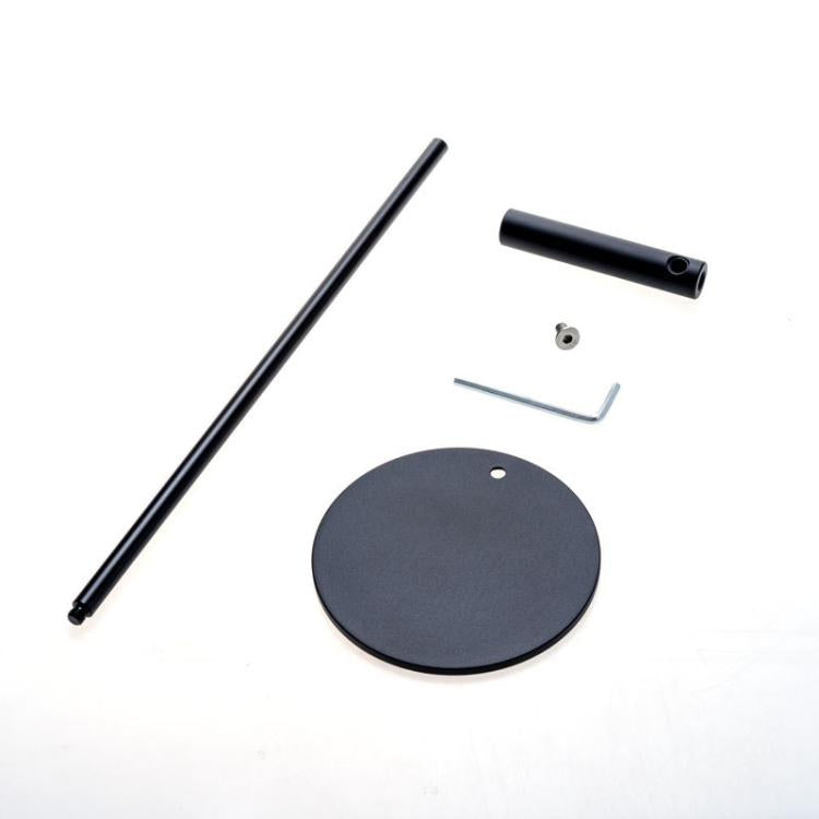 Supporto per cuffie in lega di alluminio, supporto per display per cuffie, All-aluminum Alloy Silver Gray, All-aluminum Alloy Black