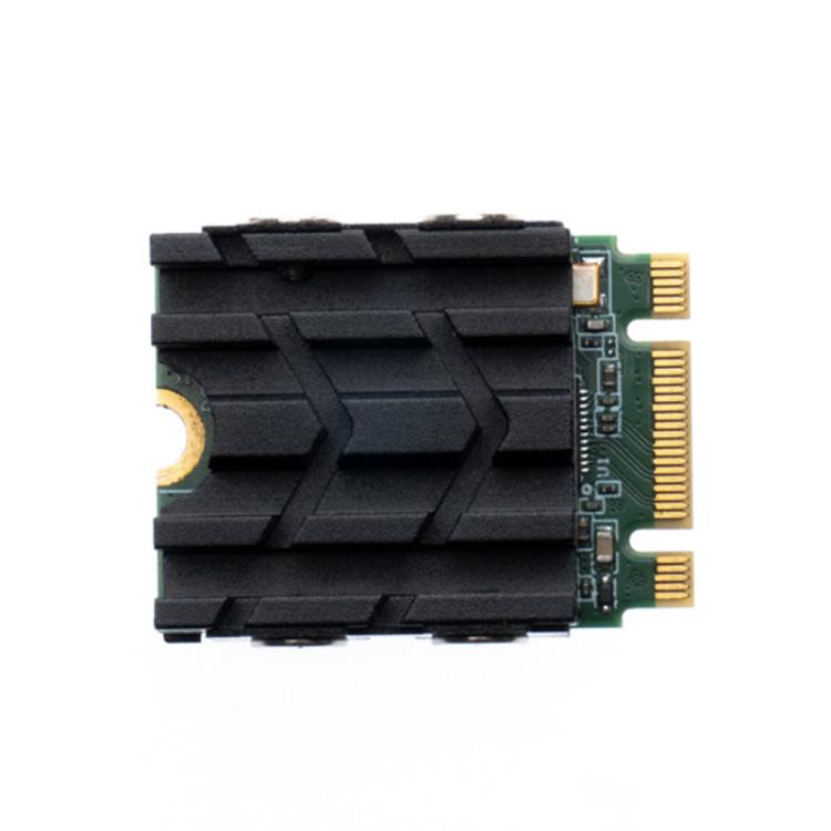 Dissipatore di calore per SSD M.2 2230 FinalCool Radiatore per unità disco rigido in alluminio, M.2 2230 Black