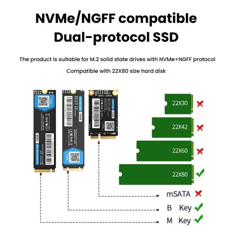Radiatore dissipatore di calore in rame puro M.2 2280 NVME SSD per laptop/PC, JEYI icopper-One, JEYI icopper-3